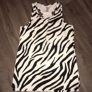 Boxercraft Zebra Tank Top